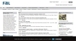 Desktop Screenshot of fibl.org